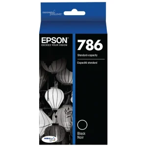 New, Pre-Owned - Epson 786 Standard-Yield Black Ink Cartridge, T786120