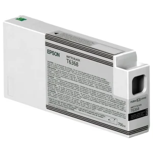 New, Pre-Owned - Epson T636 Standard-Yield Matte Black Ink Cartridge, T636800