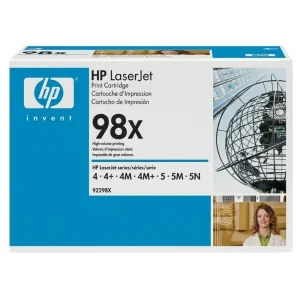 New, Pre-Owned - HP 98X High Yield Black Laser Toner Cartridge, 92298X