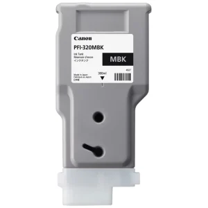 New, Pre-Owned - PFI-320MBK 300ml High-Yield Matte Black Ink Cartridge, 2889C001AA