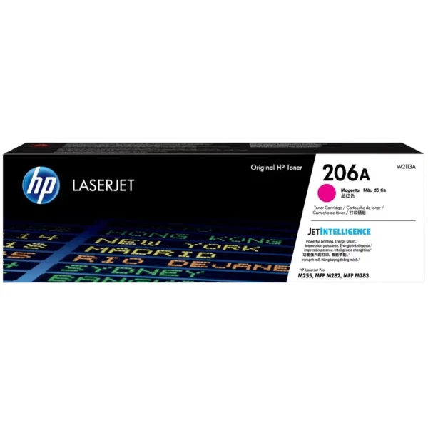 New, Pre-Owned - HP 206A Magenta LaserJet Toner Cartridge, W2113A