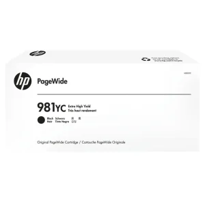 New, Pre-Owned - HP 981YC Extra High Yield Black PageWide Ink Cartridge, L0R20YC