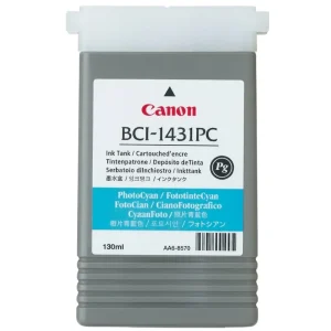 New, Pre-Owned - Canon BCI-1431PC Photo Cyan Ink Cartridge, 8973A001AA