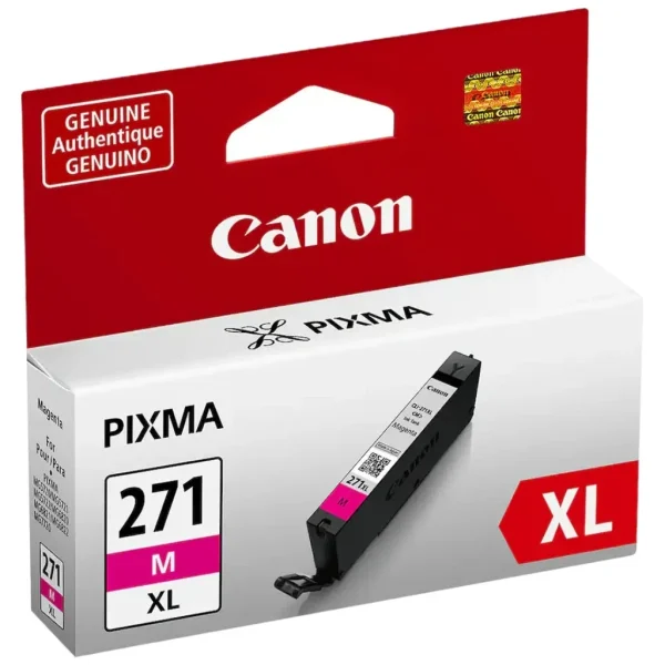 New, Pre-Owned - CLI-271XL High Yield Magenta Inkjet Cartridge, 0338C001