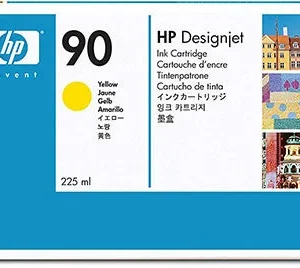 New, Pre-Owned - HP 90 Standard-Yield Yellow Inkjet Cartridge, C5064A
