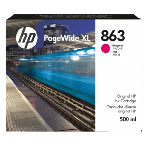 New, Pre-Owned - HP 863 500-ml Magenta Pagewide XL Ink Cartridge, F9K38A