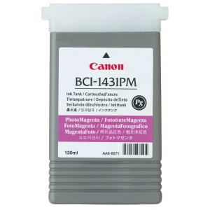 New, Pre-Owned - Canon BCI-1431PM Photo Magenta Inkjet Cartridge, 8974A001AA