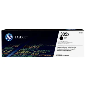 New, Pre-Owned - HP 305X High-Yield Black LaserJet Toner Cartridge, CE410X