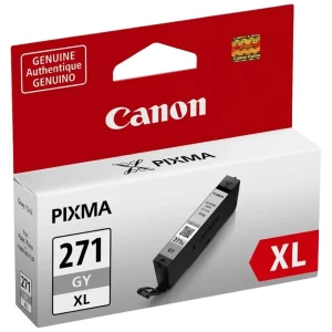 New, Pre-Owned - CLI-271XL High Yield Gray Inkjet Cartridge, 0340C001