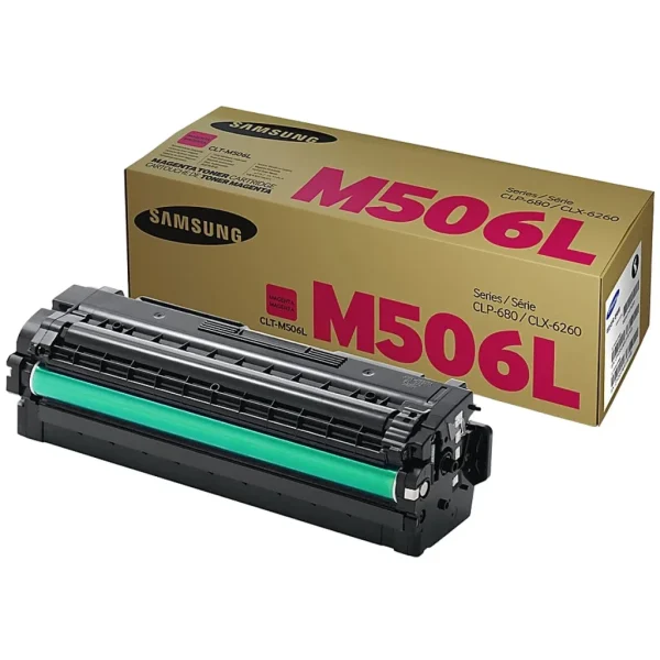 New, Pre-Owned - Samsung M506L High Yield Magenta Toner Cartridge, CLT-M506L