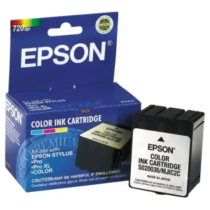 New, Pre-Owned - Epson S020036 Color Ink Cartridge