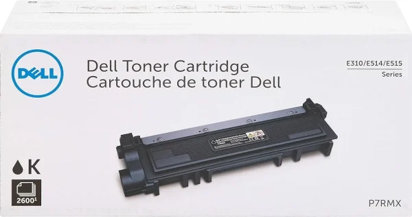 New, Pre-Owned - Dell E310dw / E514dw Black Toner Cartridge, P7RMX