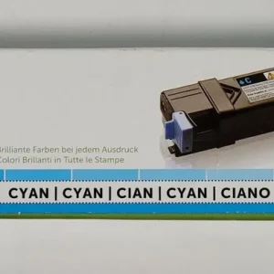 New, Pre-Owned - Dell 2150/2155 Cyan Toner Cartridge, WHPFG