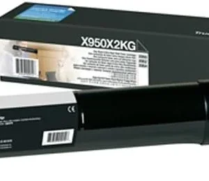 New, Pre-Owned - Lexmark Extra High Yield Black Toner Cartridge, X950X2KG