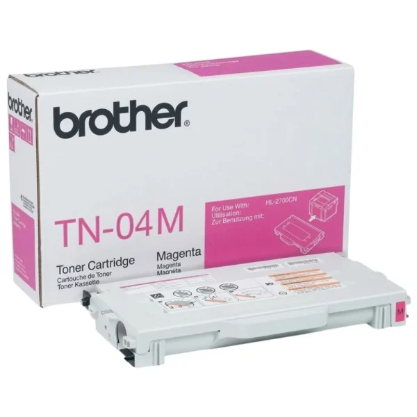 New, Pre-Owned - Brother TN04M Magenta Toner Cartridge