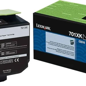 New, Pre-Owned - Lexmark CS/CX510 Extra High Yield Black Toner Cartridge, 70C1XK0