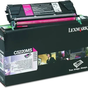New, Pre-Owned - Lexmark C522, C524, C53x Magenta Toner Cartridge C5220MS