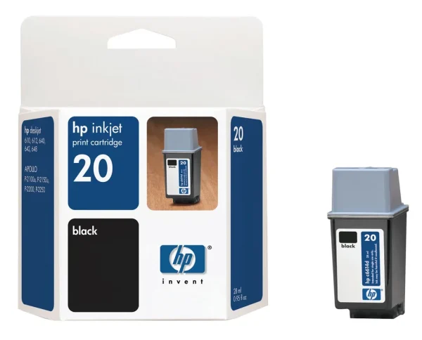New, Pre-Owned - HP C6614A Black Ink Cartridge