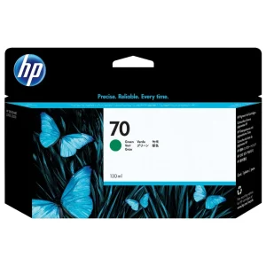 New, Pre-Owned - HP 70 130ml Green Ink Cartridge, C9457A