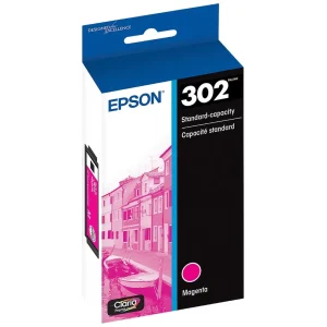 New, Pre-Owned - Epson 302 Magenta Ink Cartridge, T302320