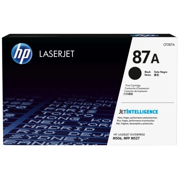 New, Pre-Owned - HP 87A High Yield Black Toner Cartridge, CF287A