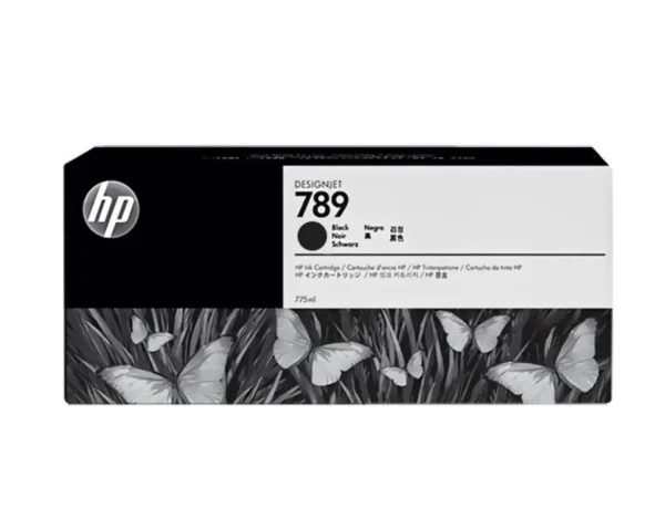 New, Pre-Owned - HP 789 (775mL) Black Ink Cartridge, CH615A