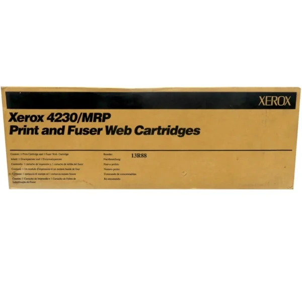 New, Pre-Owned - Xerox 4230/MRP Black Toner Cartridge, 13R88