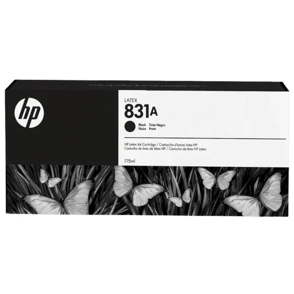 New, Pre-Owned - HP 831A Black 775ml Ink Cartridge, CZ682A