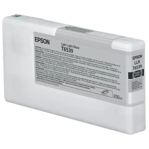 New, Pre-Owned - Epson T6539 Light Light Black Ink Cartridge, T653900