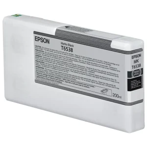 New, Pre-Owned - Epson T6538 Matte Black Ink Cartridge, T653800