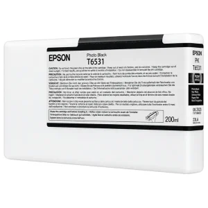 New, Pre-Owned - Epson T653 Photo Black Ink Cartridge, T653100