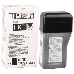 New, Pre-Owned - Risograph S-4670 Black Ink Tank