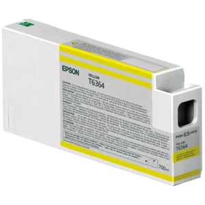 New, Pre-Owned - Epson T6364 Yellow Ink Cartridge, T636400