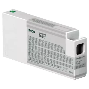 New, Pre-Owned - Epson T6367 Light Black Ink Cartridge, T636700