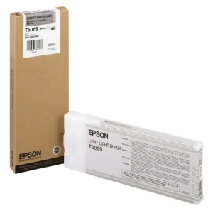 New, Pre-Owned - Epson (T6069) 220ml Light Light Black Ink Cartridge, T606900