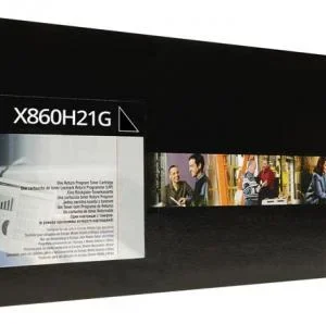 New, Pre-Owned - Lexmark X860H21G High Yield Black Toner Cartridge