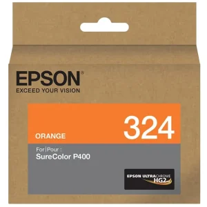 New, Pre-Owned - Epson 324 Orange UltraChrome HG2 Ink Cartridge, T324920