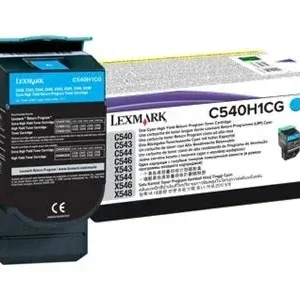 New, Pre-Owned - Lexmark C540H1CG Cyan Laser Toner Cartridge