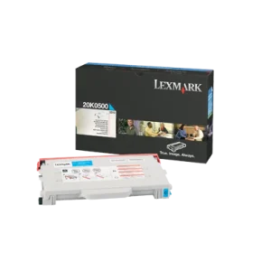 New, Pre-Owned - Lexmark 20K0500 Cyan Standard Yield Toner Cartridge