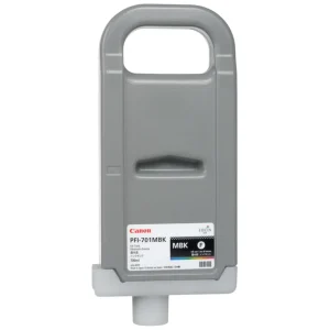 New, Pre-Owned - PFI-701 700mL Matte Black PFI-701MBK Ink Cartridge, 0899B001