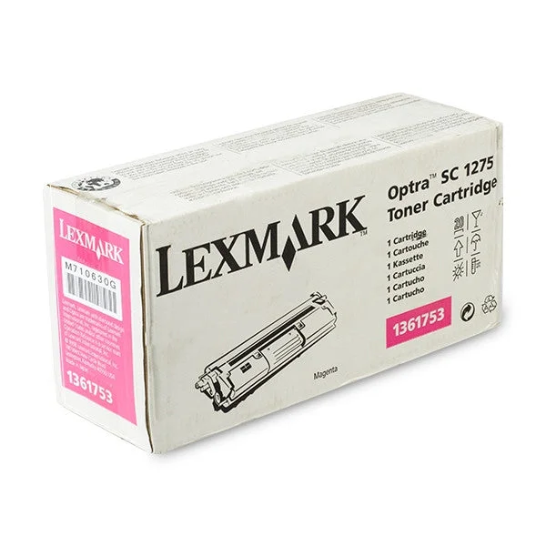 New, Pre-Owned - Lexmark 1361753 Magenta Standard Yield Toner Cartridge