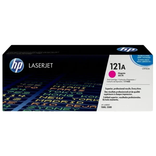 New, Pre-Owned - HP 121A Magenta Laser Toner Cartridge, C9703A