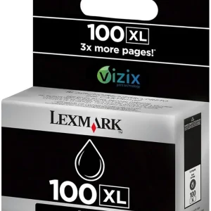 New, Pre-Owned - Lexmark 14N1092 100XL Black Ink Cartridge