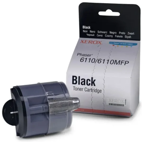 New, Pre-Owned - Xerox Phaser 6110 Black Standard Capacity Toner Cartridge - 106R01274