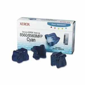 New, Pre-Owned - Xerox Phaser 8560 Cyan Solid Ink Pack (3 Sticks) 108R00723