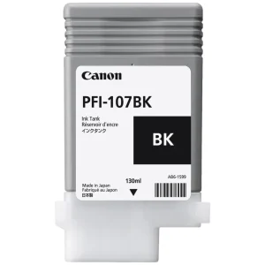 New, Pre-Owned - Canon PFI-107 130mL Black Ink Cartridge