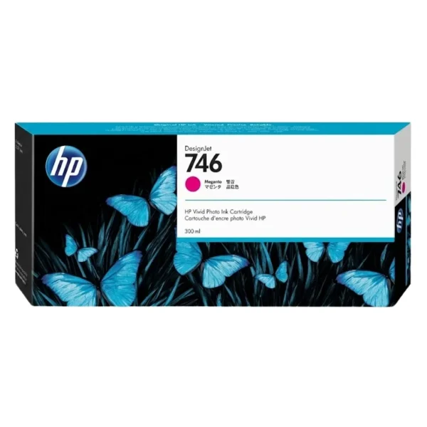New, Pre-Owned - HP 746 300mL Magenta (P2V78A) Ink Cartridge