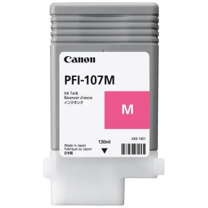 New, Pre-Owned - Canon PFI-107 130mL Magenta Ink Cartridge