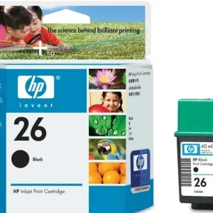 New, Pre-Owned - HP 26 Black New, Pre-Owned - 51626A Ink Cartridge