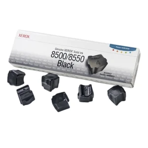 New, Pre-Owned - Xerox Solid Ink 8500/8550 Black (6 sticks) (108R00672)